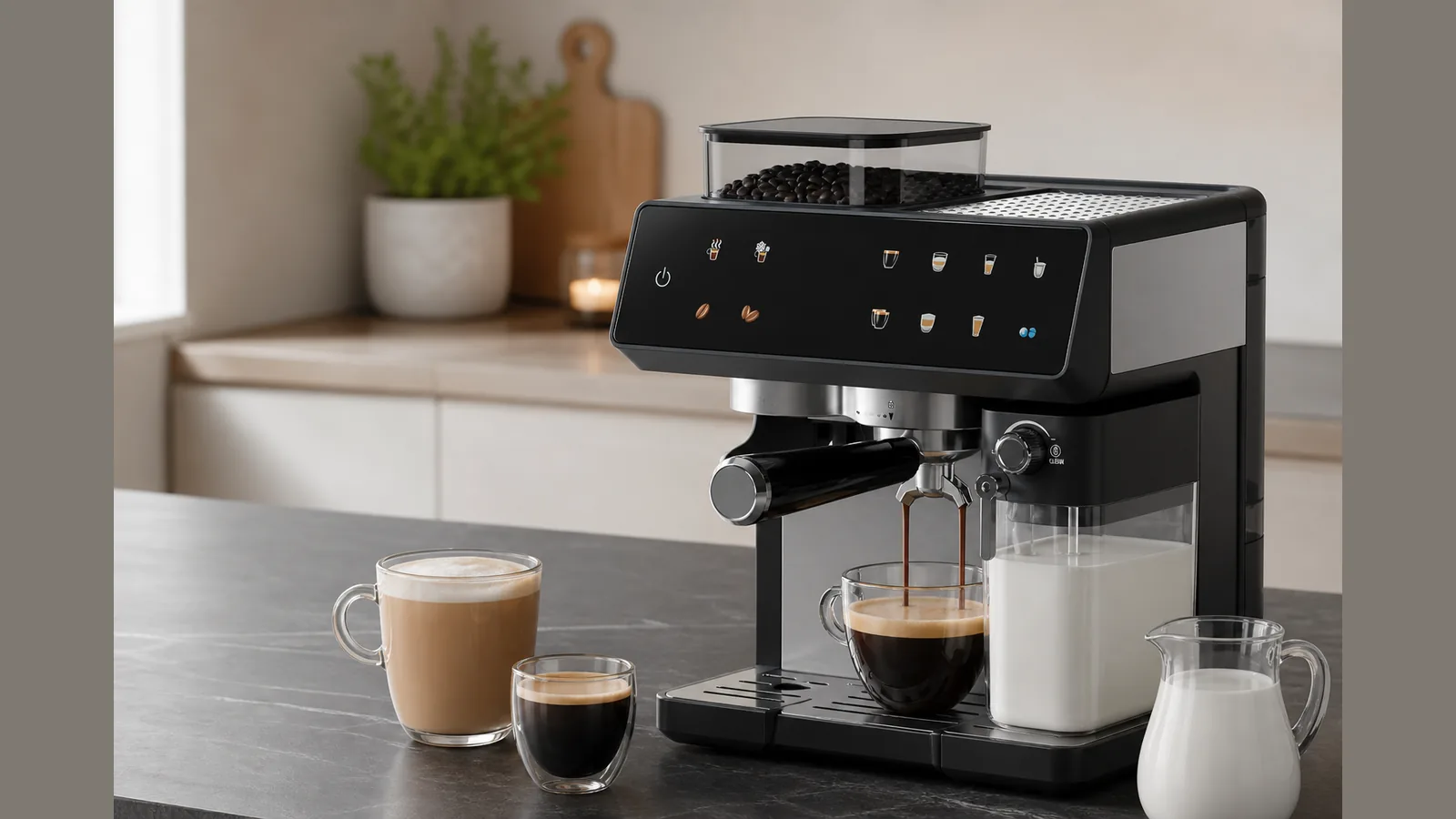 UK guide visual for Lattissima coffee machine capacity rating explained UK