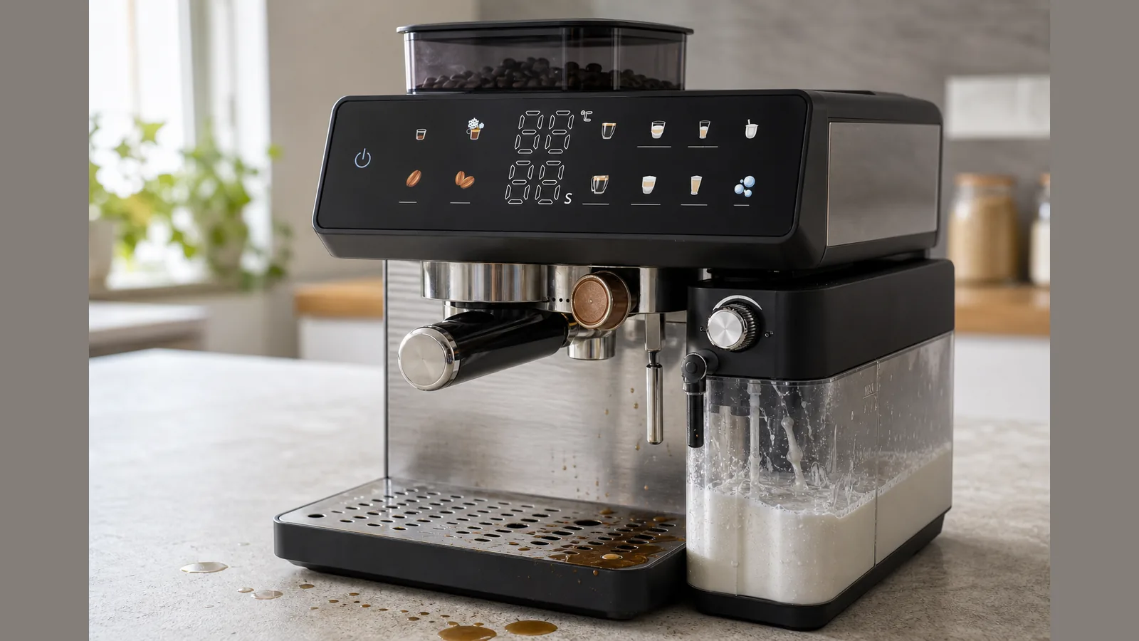 UK guide visual for Lattissima coffee machine misuse risks UK