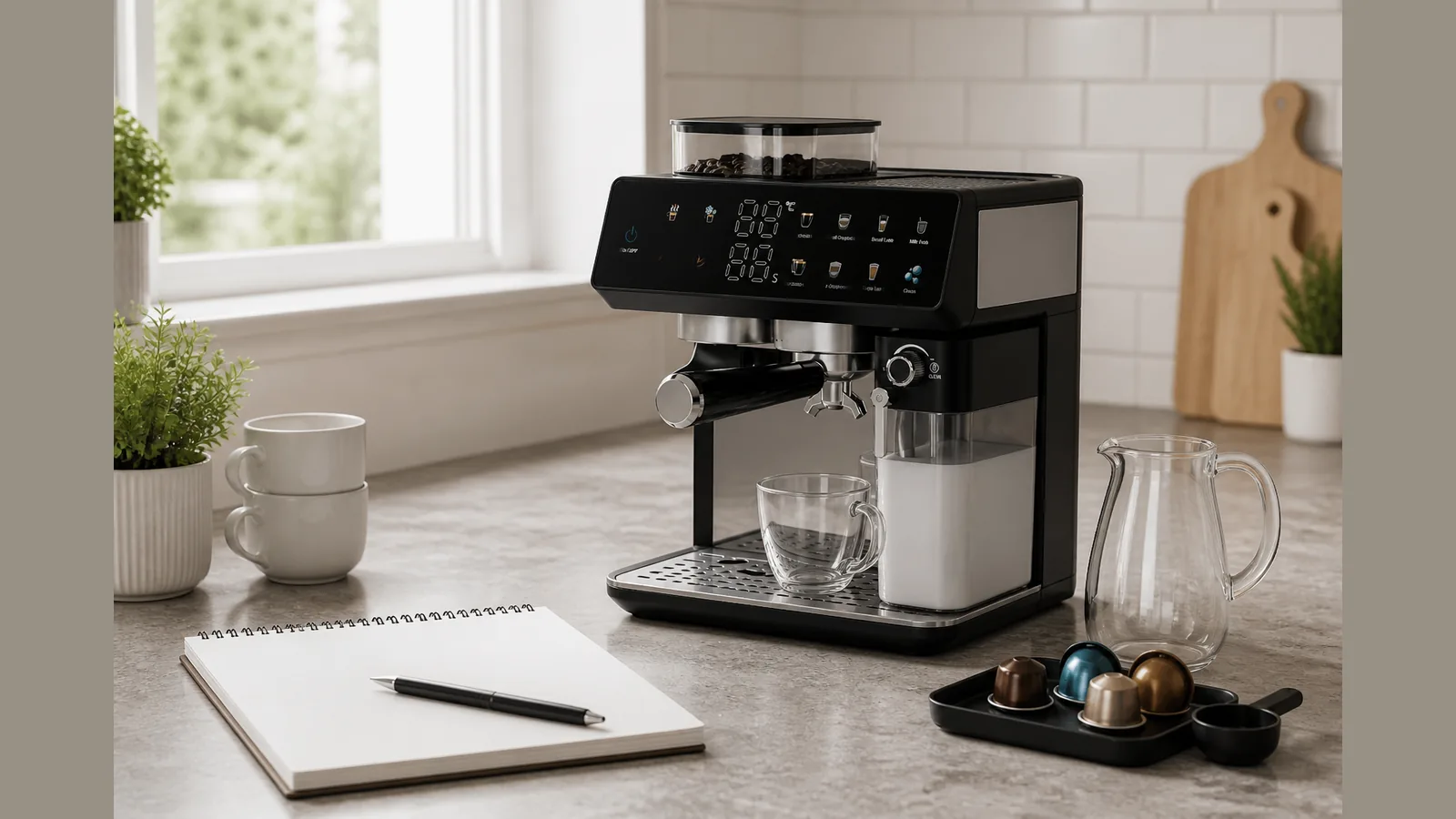 UK guide visual for Lattissima coffee machine training checklist UK